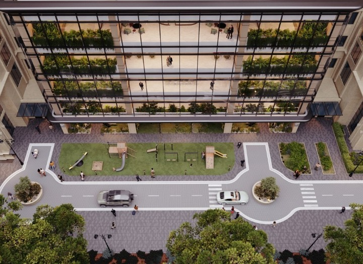 Prestijni Park Academyde 3 otaqli temirsiz satilir